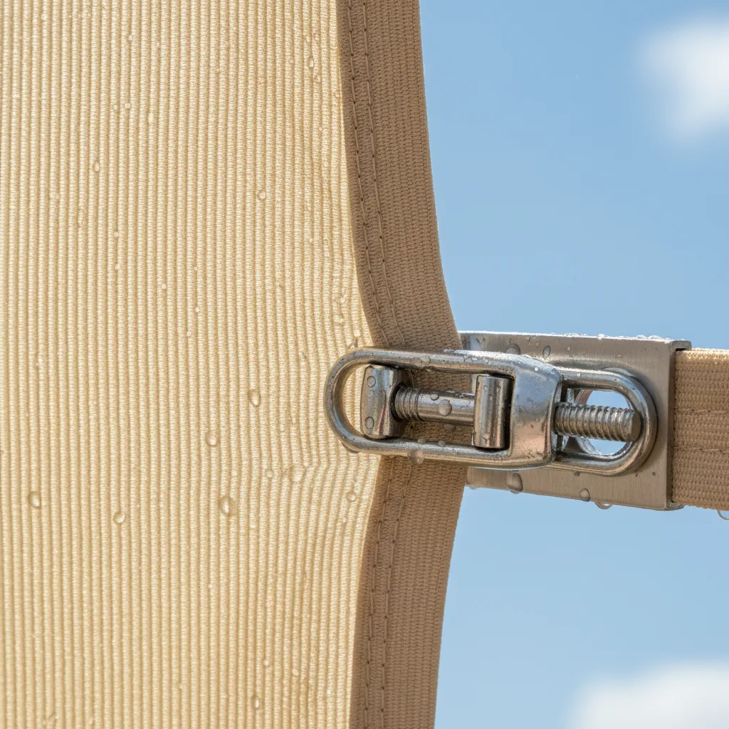Stainless steel hardware for shade sails nz durability