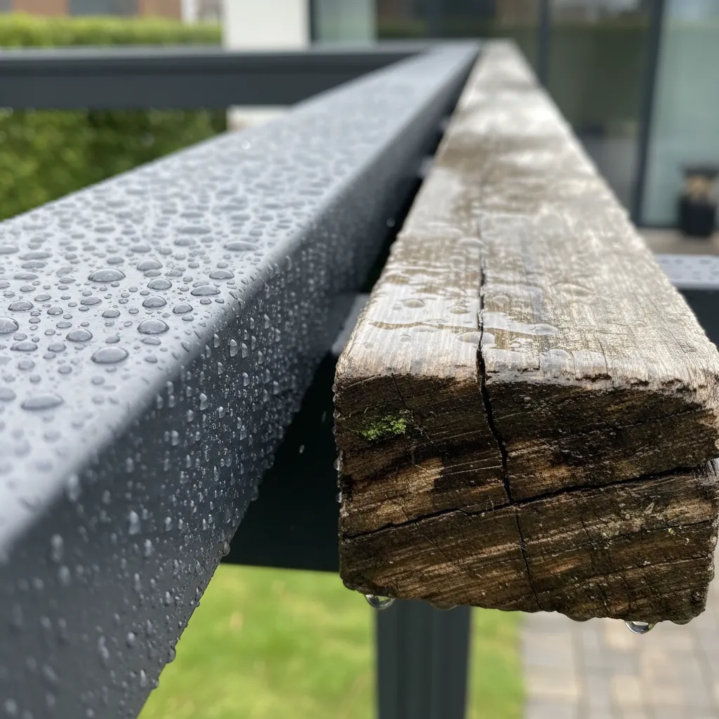 Aluminium vs Timber durability comparison