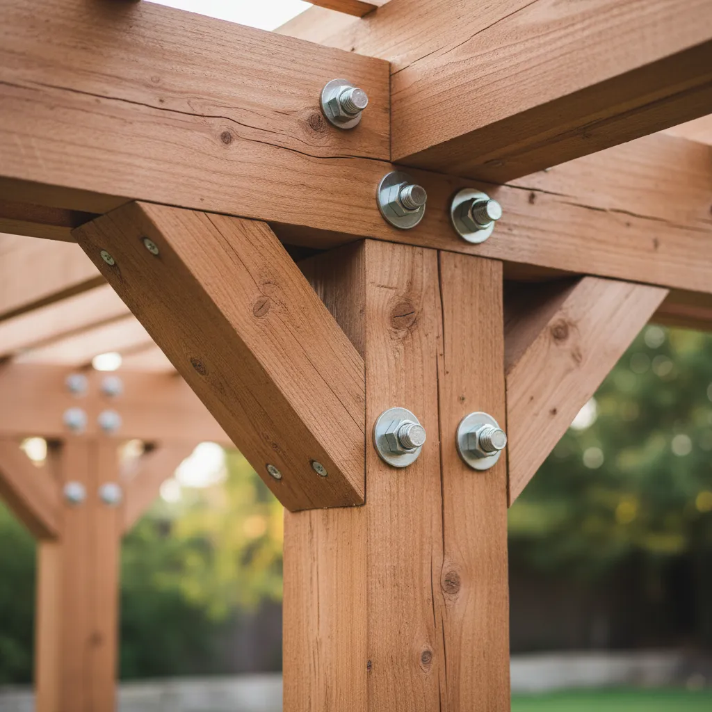 Timber pergola construction details and costs