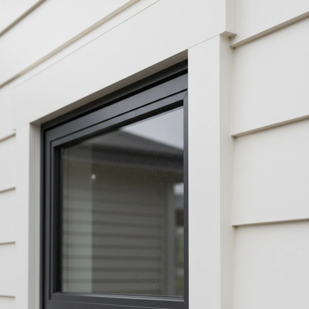 Grey Friars Joinery with Cream Weatherboard Detail