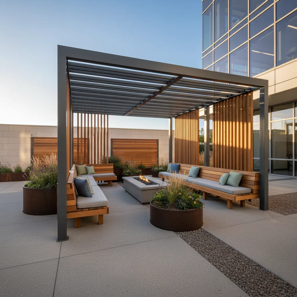 Sustainable commercial outdoor design in New Zealand