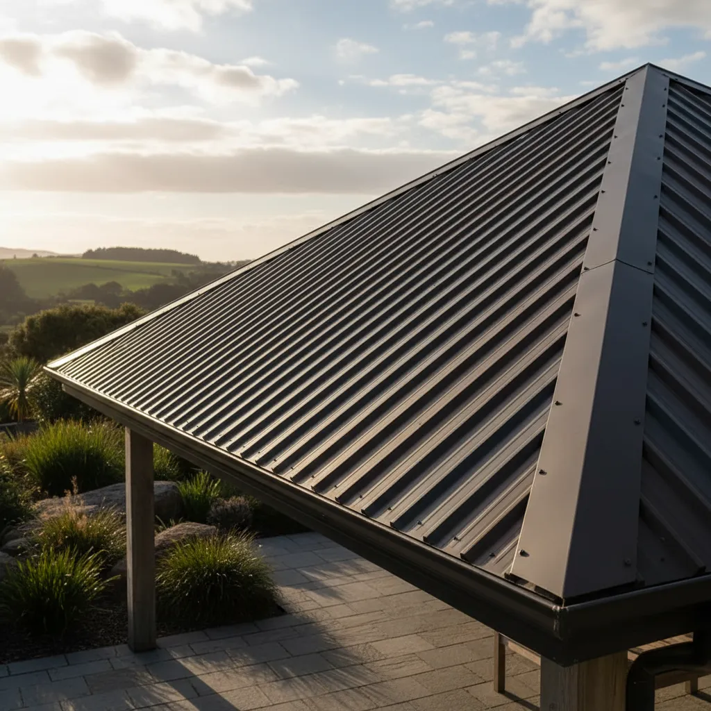 Colorsteel roofing profiles and color options